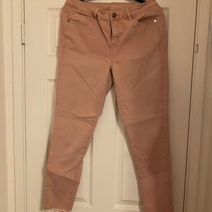 Lane Bryant blush jeans